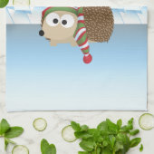 Gute Ferien! Winter Igel Handtuch (Gefaltet)