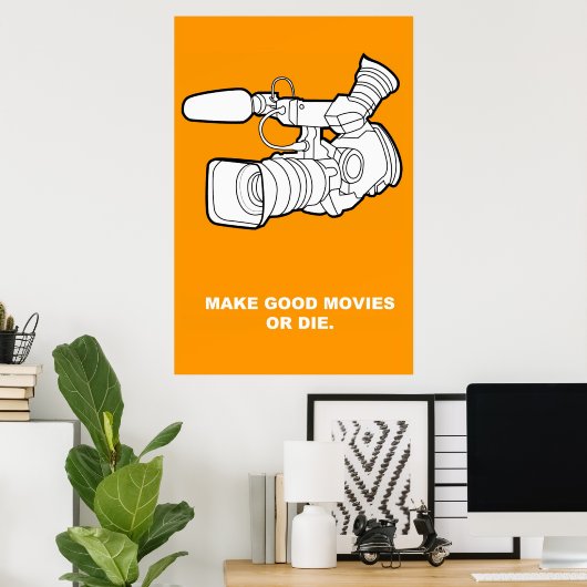 Gute Filme machen oder Die Poster (Heimbüro)