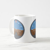 Gute Flughöhe - Flughöhe Tasse (Vorderseite Links)
