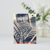 Gute Flugkarte Postkarte (Stehend Vorderseite)