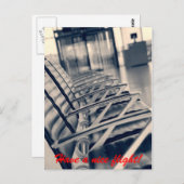 Gute Flugkarte Postkarte (Vorne/Hinten)