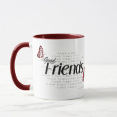 Gute Freund-Tasse Tasse (Links)