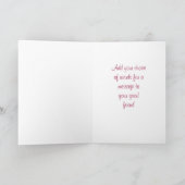 Gute Freunde anpassen Karte (Innenseite)