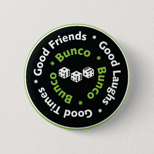 gute Freunde bunco Würfel Button