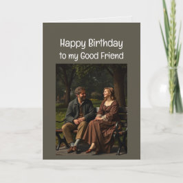 Gute Freunde Geburtstags-Liebe Karte