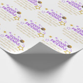 Gute Freunde Geschenkpapier (Ecke)