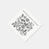 Gute Freunde. Gutes Essen, gute Zeiten Servietten (Ecke)