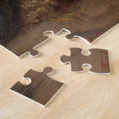 Gute Freunde (junge Jungen, die mit Hasen spielen Puzzle (Seite)