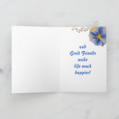 Gute Freunde Karte (Innenseite)