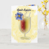 Gute Freunde Karte (Gelbe Blume)