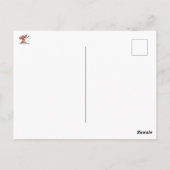 Gute Freunde kleben wie Oktopus an Ihrem Gesichtsa Postkarte (Rückseite)