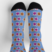 Gute Freunde PB&J Funny Socken (Oben)
