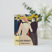 Gute Freunde Postkarte (Stehend Vorderseite)