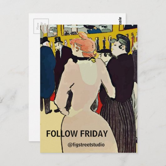 Gute Freunde Postkarte (Vorne/Hinten)