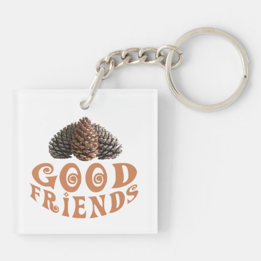 Gute Freunde Schlüsselanhänger (Rückseite)