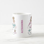 Gute Freunde & Schokolade Girls’ Night Out Kaffeetasse (Mittel)