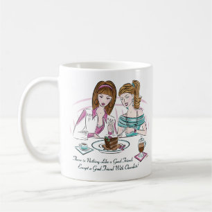 Gute Freunde & Schokolade Girls’ Night Out Kaffeetasse
