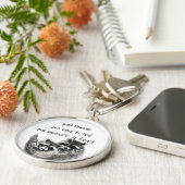 Gute Freunde schwer zu finden unmögliches Vergesse Schlüsselanhänger (Seite)