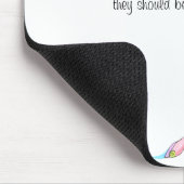 Gute Freunde sind wie fabelhafte Schuhe… Mousepad (Ecke)