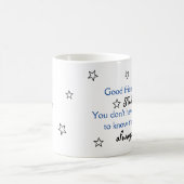 Gute Freunde sind wie Stern-Tasse Verwandlungstasse (Mittel)