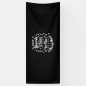 Gute Freunde sind wie Sterne Banner (Vertikal)