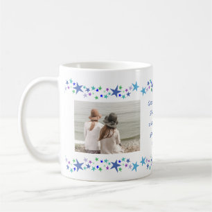Gute Freunde sind wie Sterne Benutzerdefinierte Fo Kaffeetasse