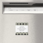 Gute Freunde sind wie Sterne Custom Quote Magnet (In Situ (Geschirrspüler))