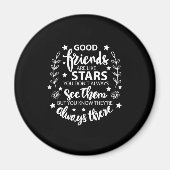 Gute Freunde sind wie Sterne Magnet (Vorne)