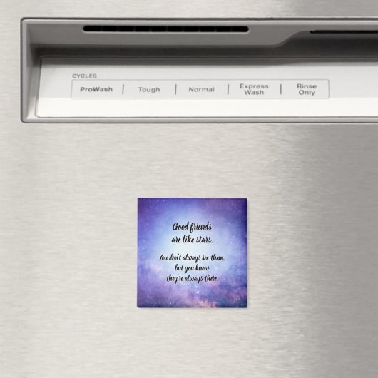 Gute Freunde sind wie Sterne Magnet (In Situ (Geschirrspüler))