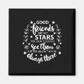 Gute Freunde sind wie Sterne Magnet (Vorne)