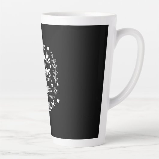 Gute Freunde sind wie Sterne Milchtasse (Rechts)