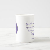 Gute Freunde sind wie Sterne… Porzellantasse (Vorderseite)