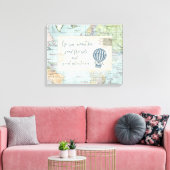 Gute Freunde und ein tolles Angebot für Abenteuer Leinwanddruck (Insitu (Wohnzimmer))