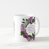 Gute Freunde verstehen inspirierendes Zitat Kaffeetasse (VorderseiteRechts)