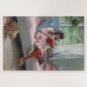 Gute Freunde von Albert Edelfelt 1881 Puzzle (Horizontal)