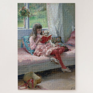 Gute Freunde von Albert Edelfelt 1881 Puzzle