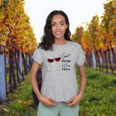 Gute Freunde Wein zusammen T-Shirt