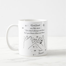 Gute Freunde wie Star Personal Best Friends Tasse