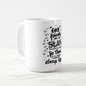 Gute Freunde Zitat Kaffeepause Tasse (Vorderseite Links)