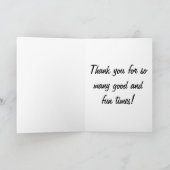 Gute Freunde zum Geburtstag Karte (Innenseite)