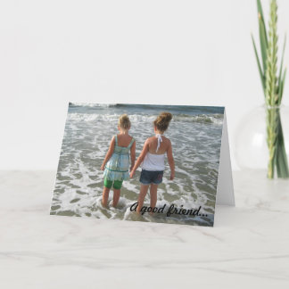 Gute Freundin Karte