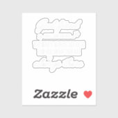 Gute Freundin Sind wie Sterne sie sind immer da Aufkleber (Blatt)