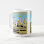 Gute Freundschaften ist besser als Bruderschaft Kaffeetasse (Vorderseite Links)