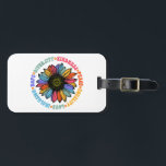 Güte Frieden Gleichheit Liebe Hoffnung Diversity M Gepäckanhänger<br><div class="desc">Kindheit Friedensgleichheit Liebe Hoffnung Diversity Menschenrechte</div>