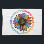 Güte Frieden Gleichheit Liebe Hoffnung Diversity M Geschirrtuch<br><div class="desc">Kindheit Friedensgleichheit Liebe Hoffnung Diversity Menschenrechte</div>