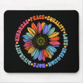 Güte Frieden Gleichheit Liebe Hoffnung Diversity M Mousepad (Vorne)