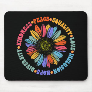 Güte Frieden Gleichheit Liebe Hoffnung Diversity M Mousepad