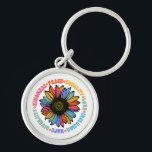 Güte Frieden Gleichheit Liebe Hoffnung Diversity M Schlüsselanhänger<br><div class="desc">Kindheit Friedensgleichheit Liebe Hoffnung Diversity Menschenrechte</div>