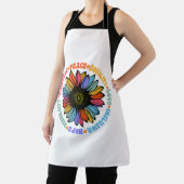 Güte Frieden Gleichheit Liebe Hoffnung Diversity M Schürze (InSitu)