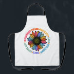 Güte Frieden Gleichheit Liebe Hoffnung Diversity M Schürze<br><div class="desc">Kindheit Friedensgleichheit Liebe Hoffnung Diversity Menschenrechte</div>